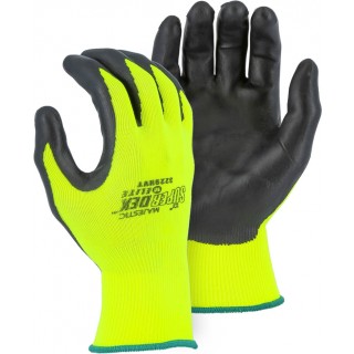 3229HVY - Majestic® Hi-Viz SuperDex® Heavyweight Foam Nitrile Palm Coated Gloves